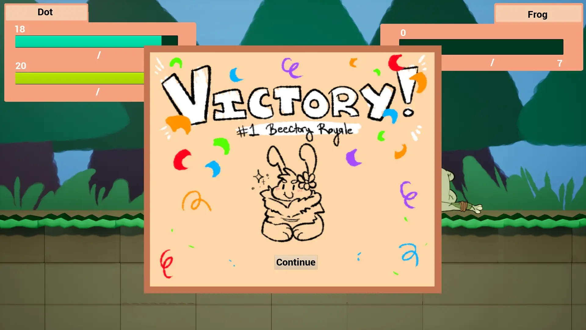 Victory Screen UI - Ray Parker