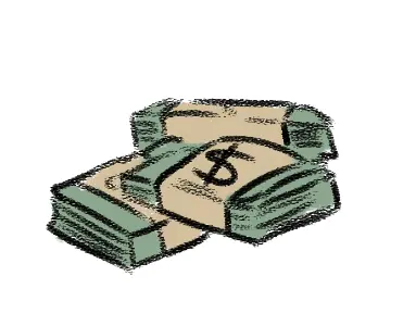 Money illustration